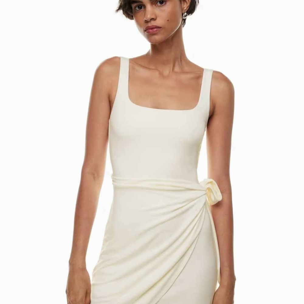 Wilfred Cream Mini Dress